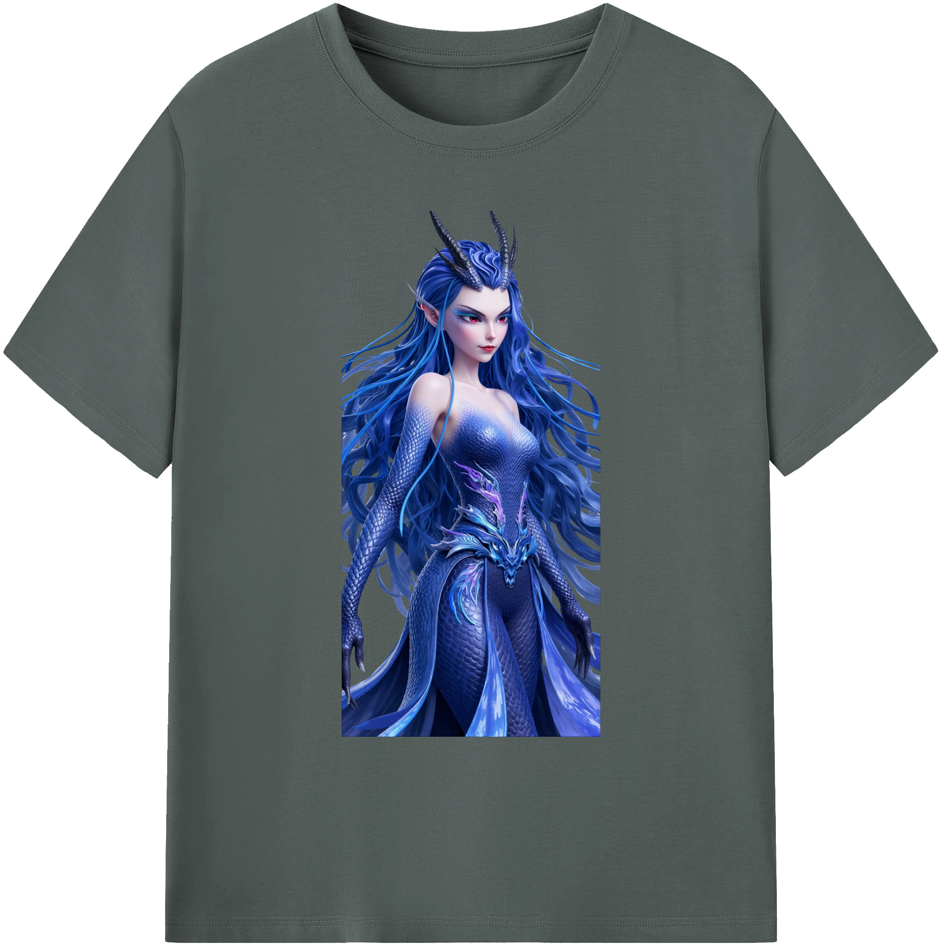 （画像用） Ne Zha 2 ナタ 魔童の大暴れ 綿100％ メンズ半袖Tシャツ｜肌触りやわらか＆通気性